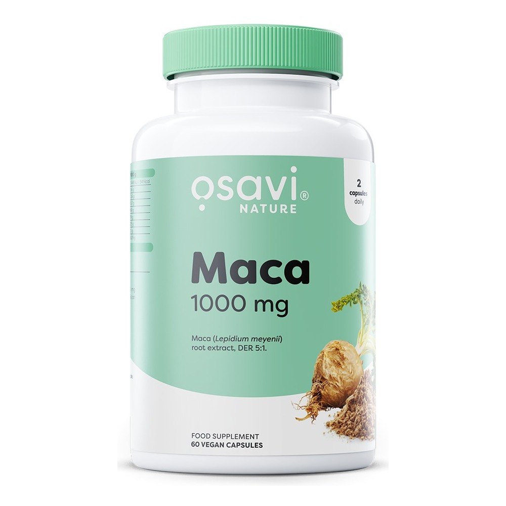 Osavi Maca 1000mg 60 kapsułek wegańskich