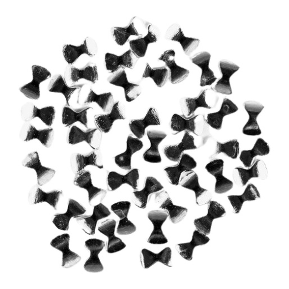 Semilac Nail Decoration Silver Ribbons 50pcs
