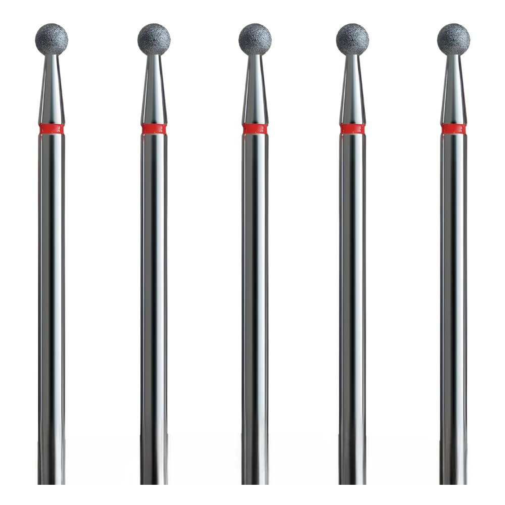 IQ Nails Delicate Diamond Drill Bits for Cuticles Zestaw do Skórek 5 Sztuk