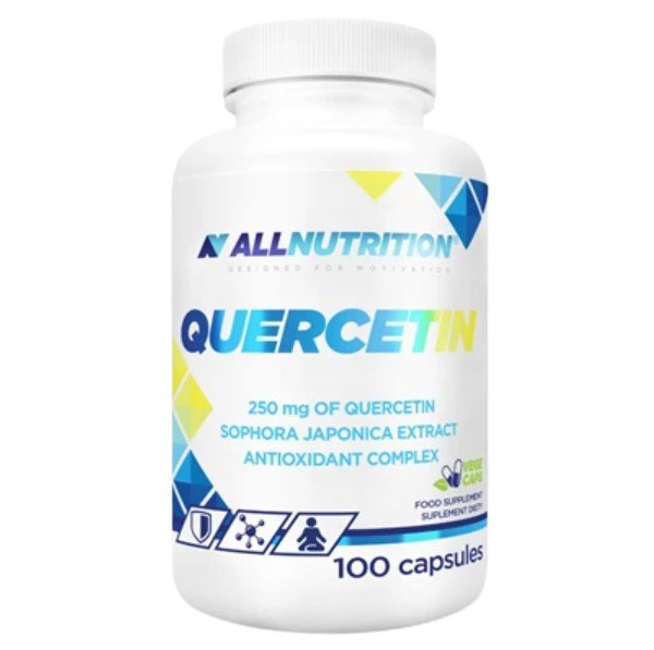 Allnutrition Kwercetyna 250mg Suplement Diety Jako Antyoksydant 100 Wegańskich Kapsułek