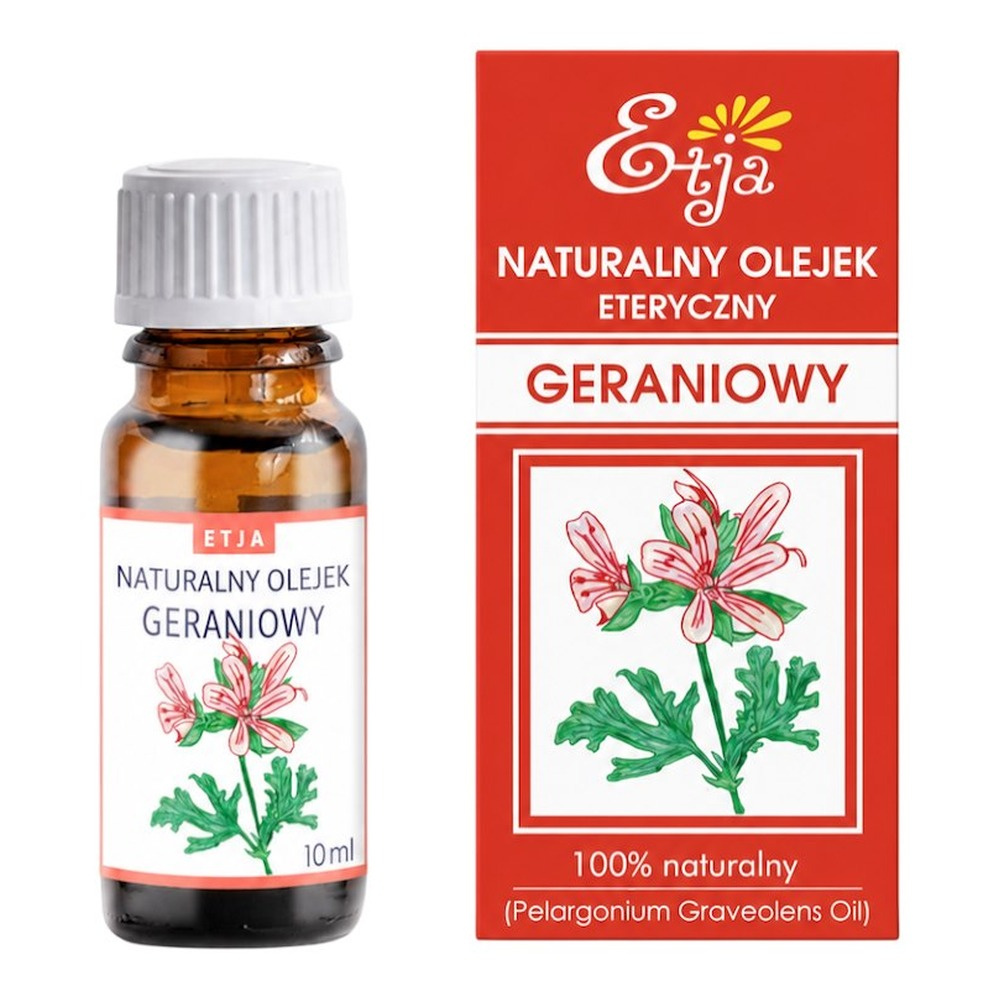 Etja Naturalny Olejek Eteryczny Geraniowy 10ml