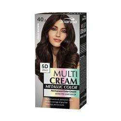 Joanna Multi Cream Metallic Color Farba Pielęgnująca 40.5 Zimny Brąz 60x40x20g