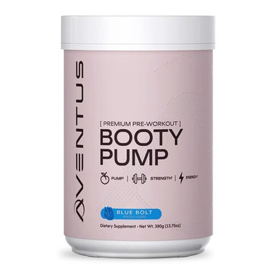 Aventus Supplements Booty Pump Blue Bolt Przedtreningówka na Wzmocnienie Pośladków 390g