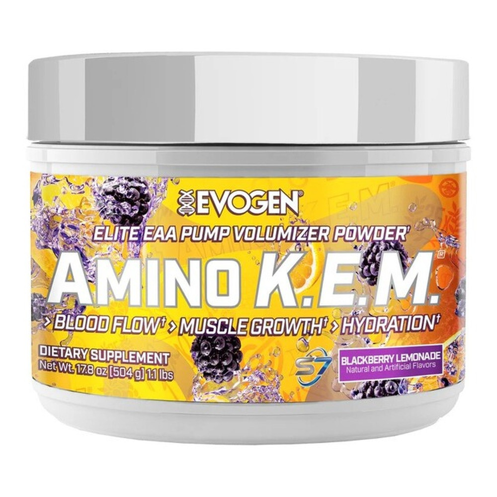 Amino K.E.M. EAA, Blackberry Lemonade - 504g