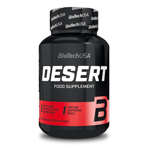 BioTechUSA Desert Suplement na Równowagę Elektrolitową i Utratę Wody dla Sportowców 100 Kapsułek