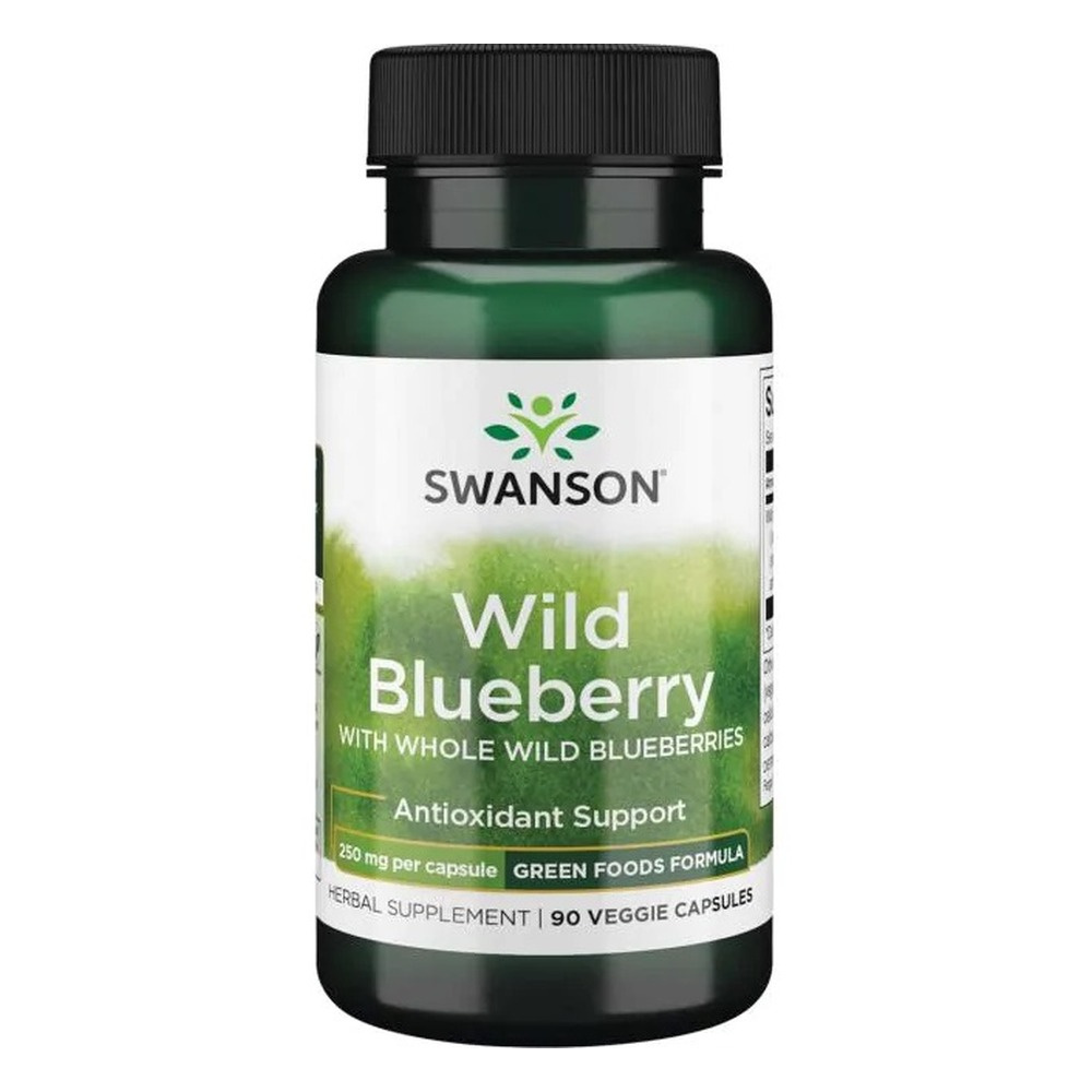 Swanson Dzika Jagoda 250mg na Ochronę Antyoksydacyjną 90 Kapsułek