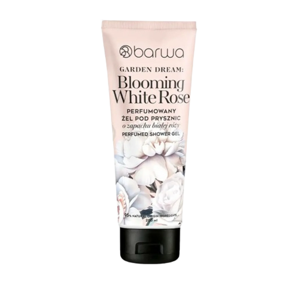 Barwa Garden Dream Nawilżający Żel pod Prysznic Biała Róża 200ml