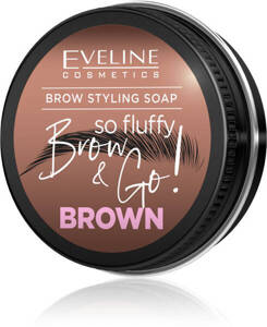 Eveline Brow i Go Mydło do Stylizacji Brwi Brown 25g