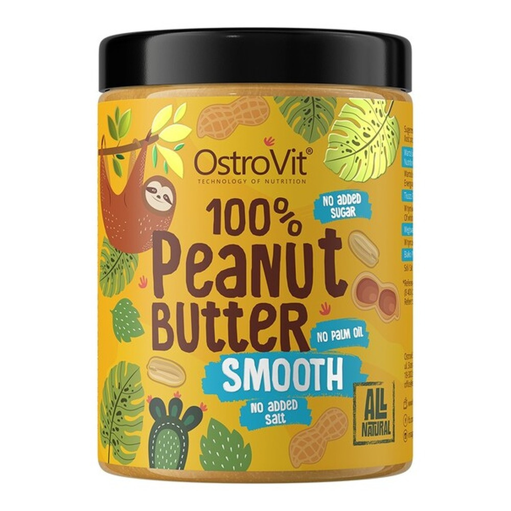 100% Peanut Butter, Smooth - 1000g