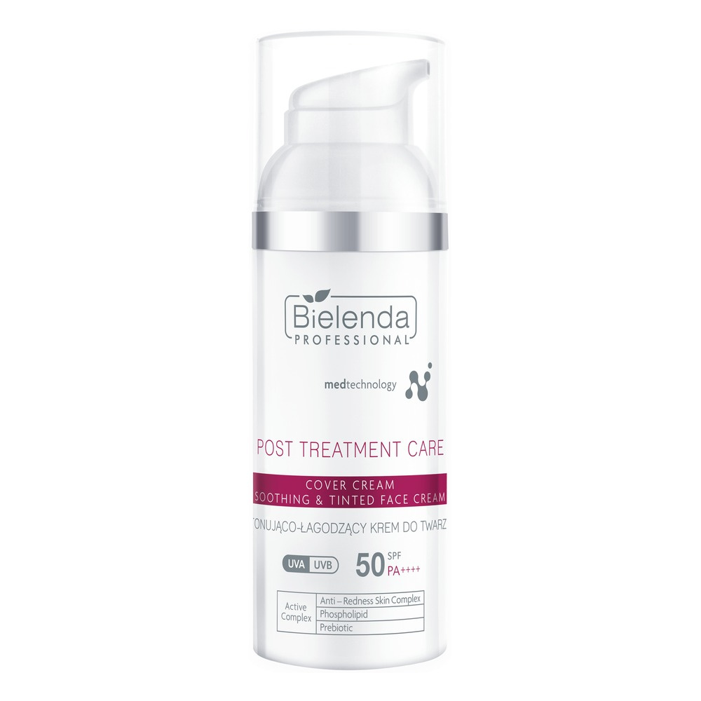 Bielenda Professional Łagodząco-Tonujący Krem Kryjący SPF 50 50ml