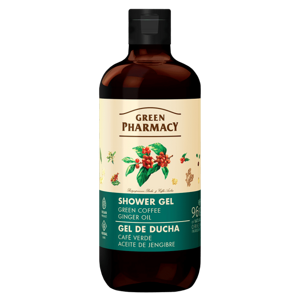 Green Pharmacy Tonizujący Żel pod Prysznic Zielona Kawa i Imbir 500ml