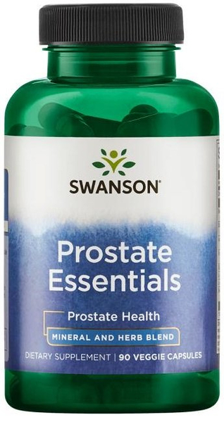 Swanson Prostate Essentials na Zdrowie Prostaty i Dróg Moczowych 90 Kapsułek
