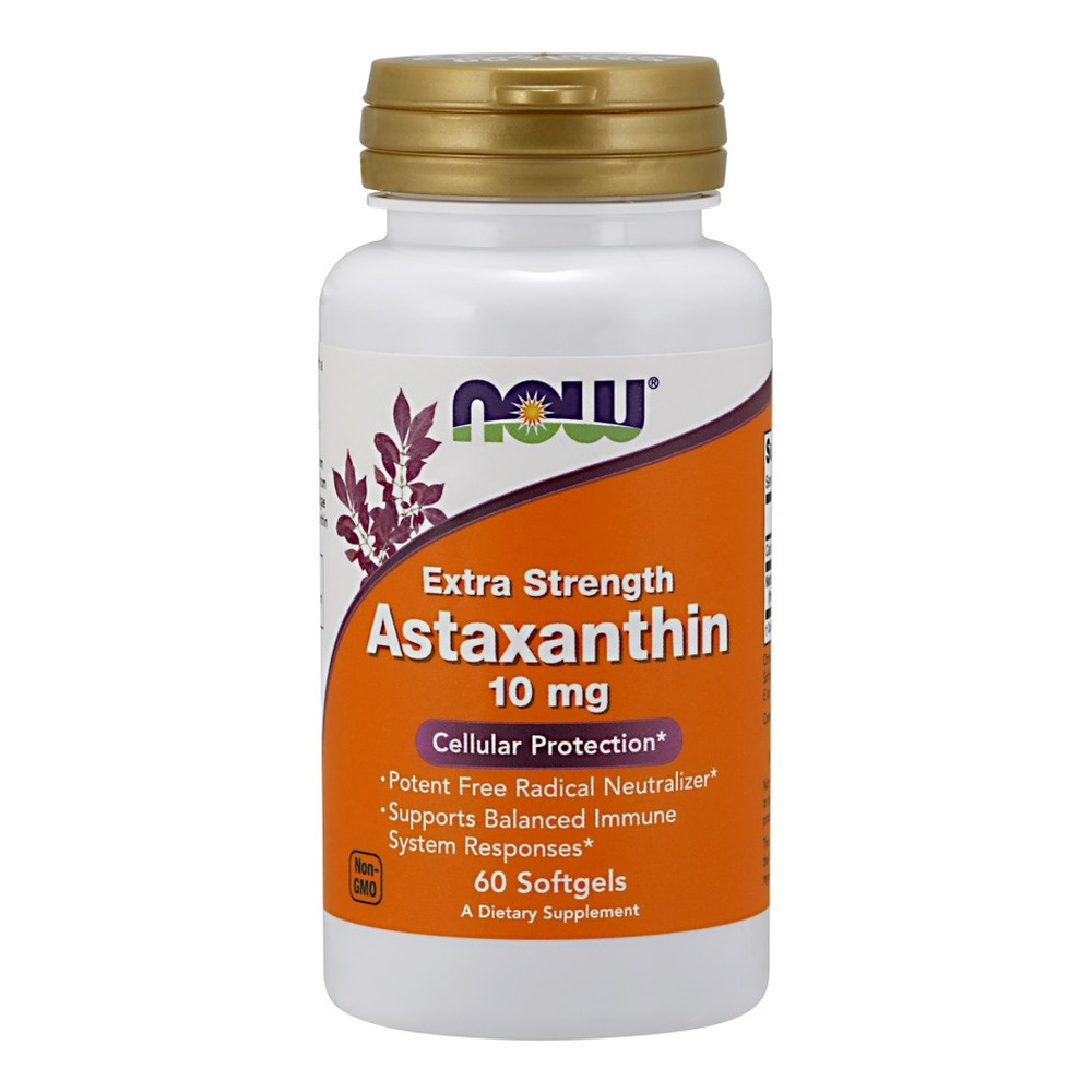Astaxanthin Extra Strength, 10mg - 60 softgels