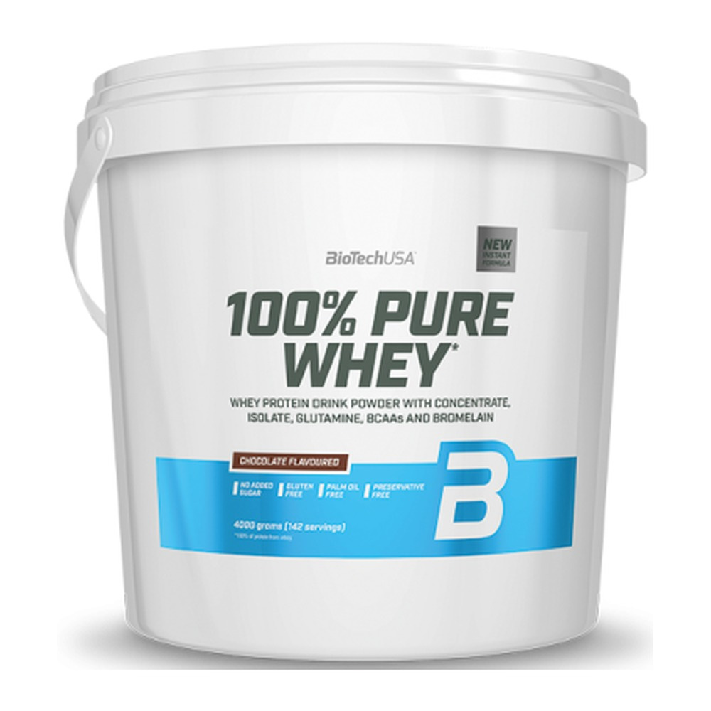 BioTechUSA 100% Pure Whey, Chocolate - 4000g