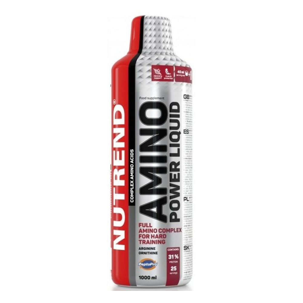 Nutrend Amino Power Liquid Aminokwasy w Płynie na Wzrost Mięśni 1000ml