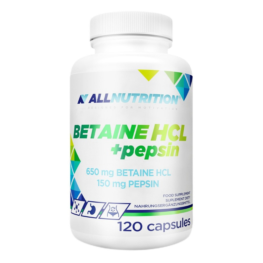 Allnutrition Betaine HCl + Pepsin - 120 caps
