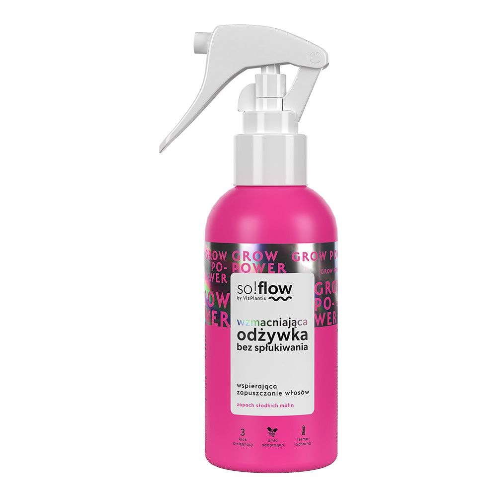 So!Flow Grow Power Wzmacniająca Odżywka Bez Spłukiwania do Włosów 150ml