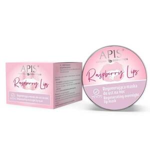 Apis Raspberry Lips Regenerująca Maska do Ust na Noc z Masłem Shea 10ml