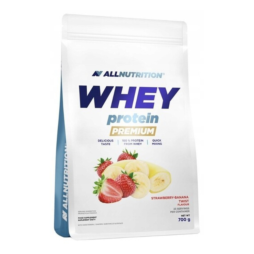 Allnutrition Whey Protein Premium Truskawka Banan 700g
