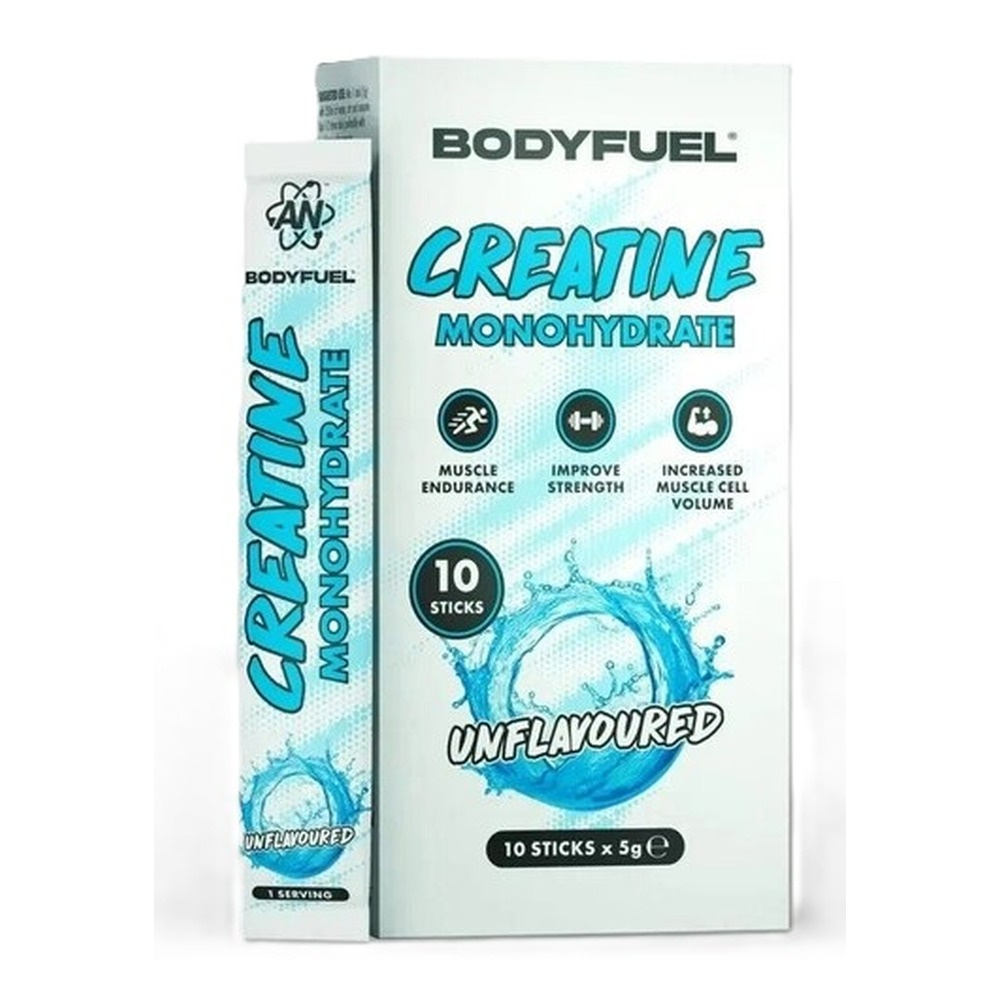 Applied Nutrition Bodyfuel Creatine Monohydrate Sticks, Unflavoured - 10 x 5g