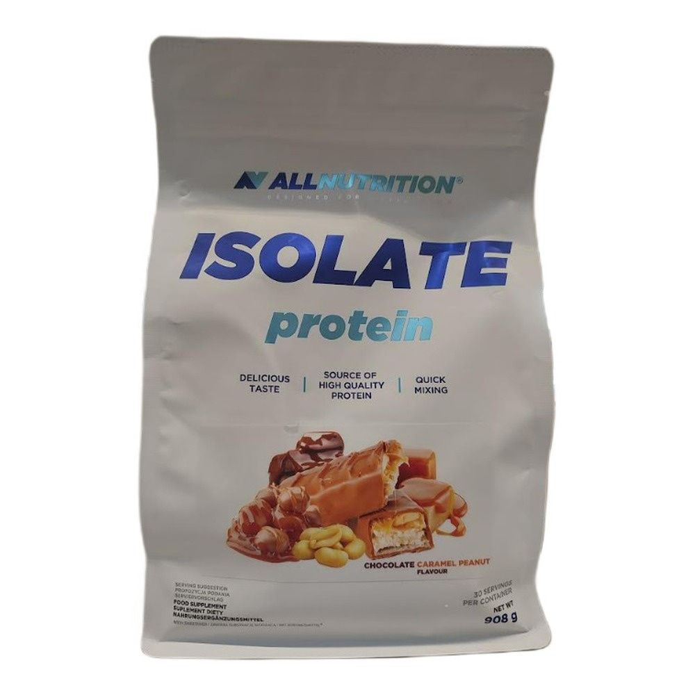 Allnutrition Isolate Protein, Chocolate Caramel Peanut - 908g