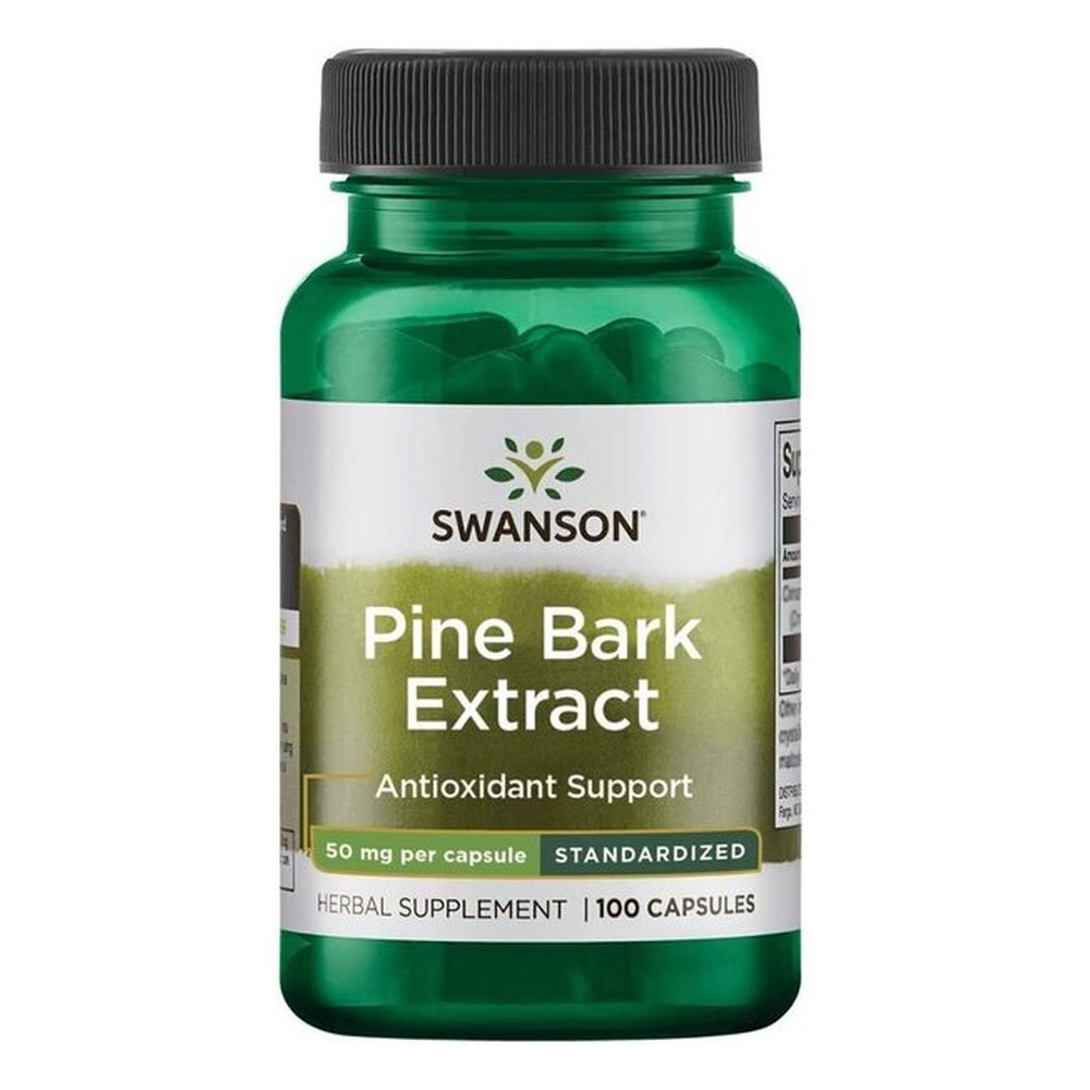 Swanson Ekstrakt z Kory Sosnowej 50 mg, 100 kapsułek