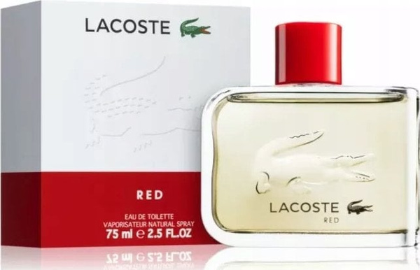 Lacoste Red Woda Toaletowa dla Mężczyzn Spray 75ml