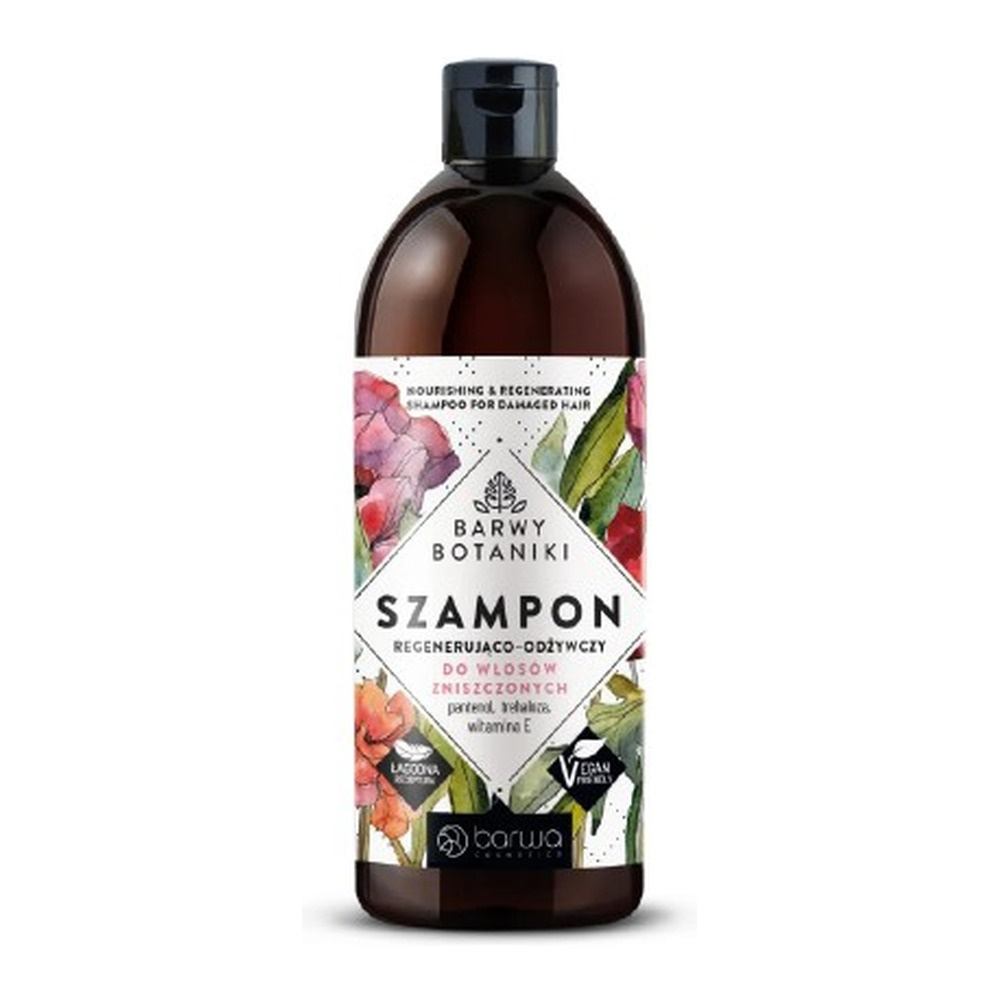 Barwa Barwy Botaniki Szampon Regenerująco-Odżywczy dla Włosów Zniszczonych 480ml