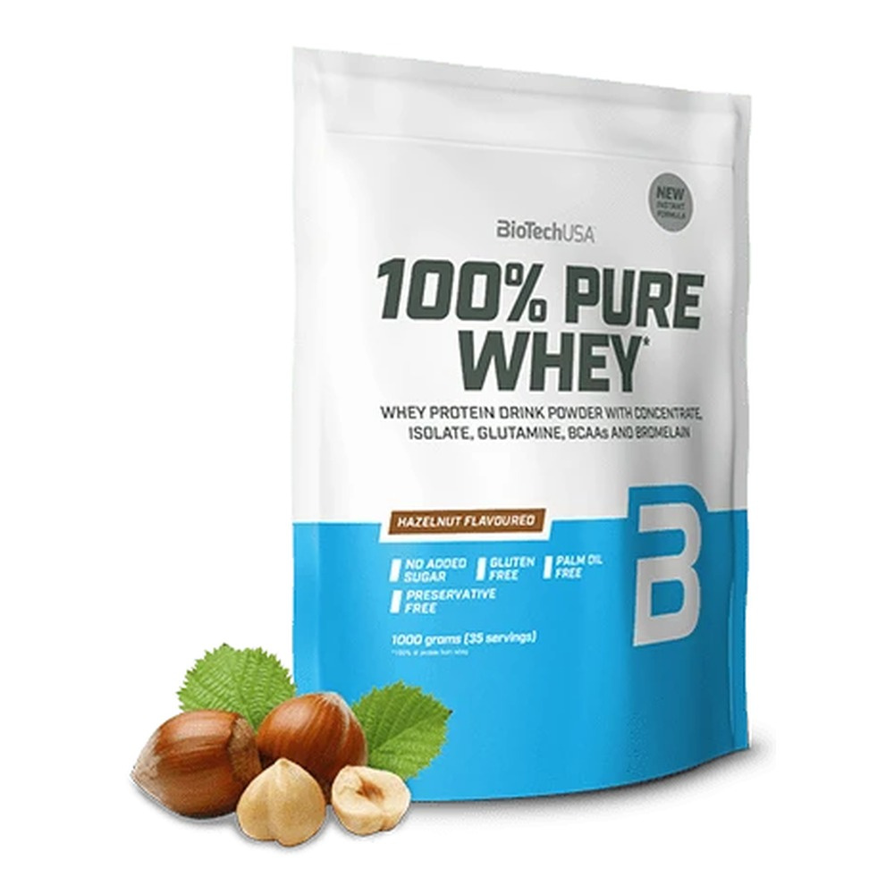 100% Pure Whey, Hazelnut - 1000g
