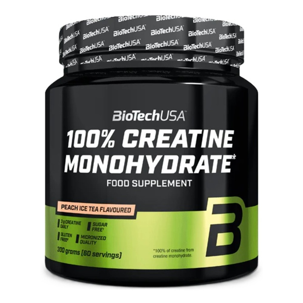 100% Creatine Monohydrate, Peach Ice Tea - 300g