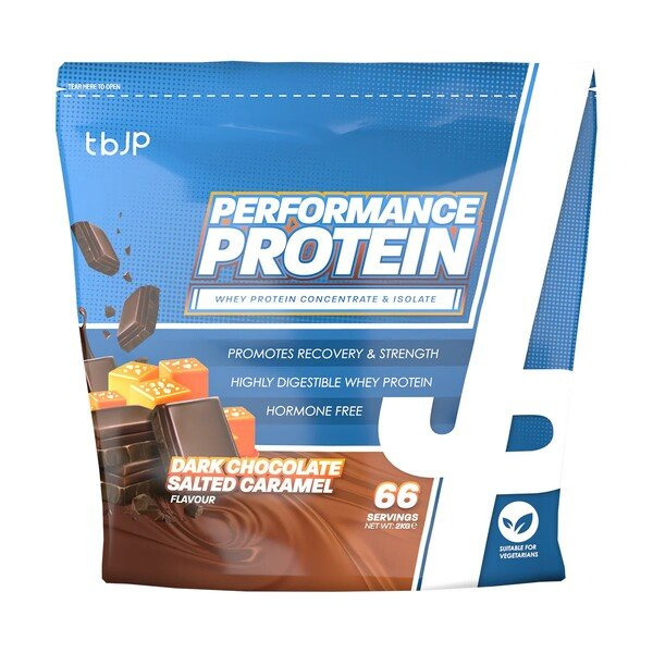 Trained by JP Performance Protein, Dark Chocolate Salted Caramel - 2000g