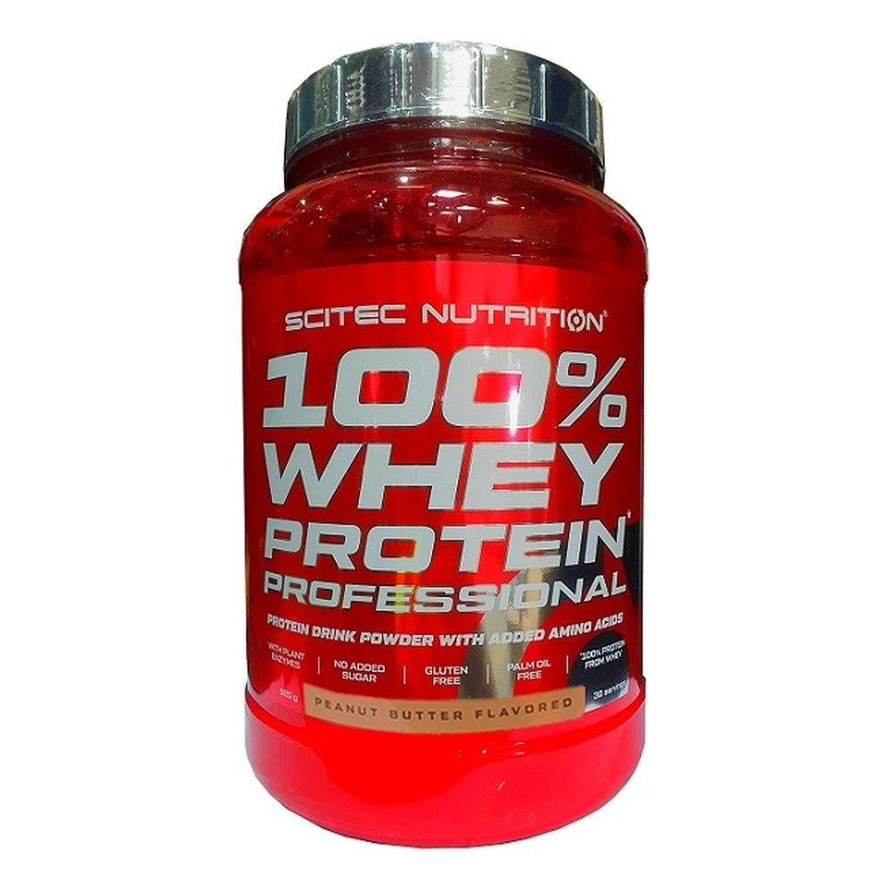 SciTec 100% Whey Protein Professional, Peanut Butter - 920g