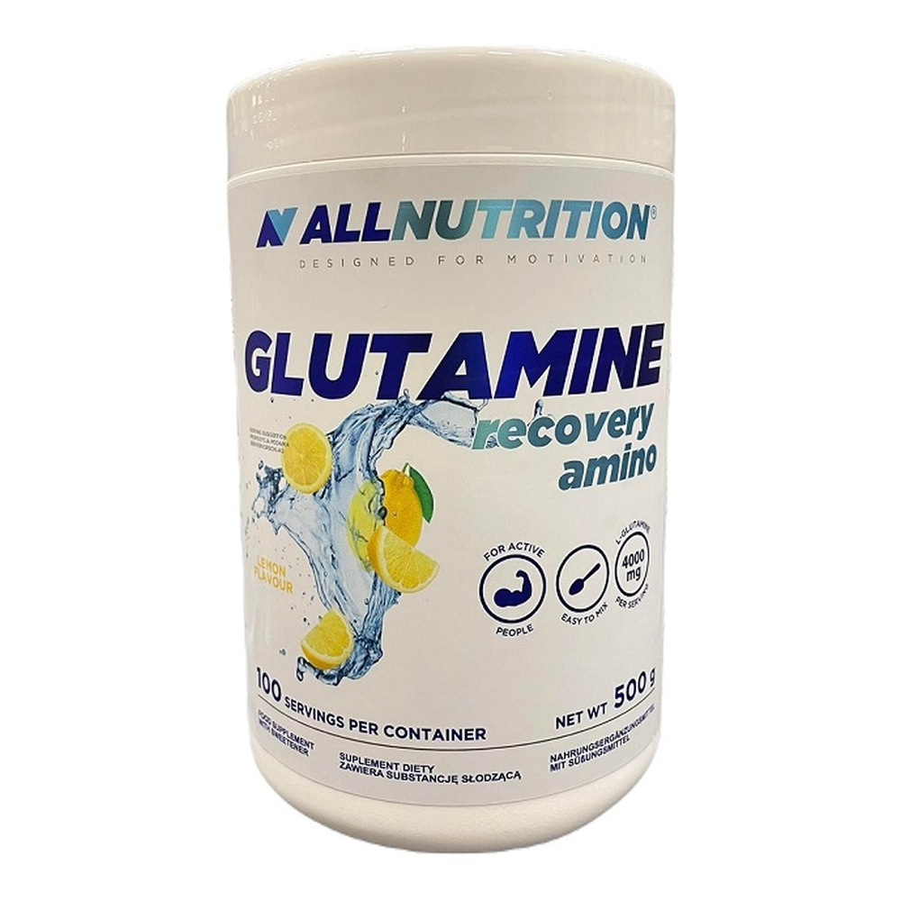 Allnutrition Glutamine Recovery Amino, Lemon - 500g