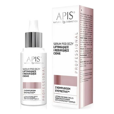Apis Professional Serum pod Oczy Liftingujące i Redukujące Cienie z Kompleksem Eye Fective™ Complex 30ml