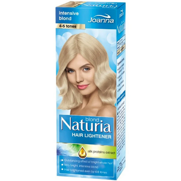 Joanna Naturia Blond Rozjaśniacz do Całych Włosów 4 Tony Doskonałe Rezultaty 70x25g