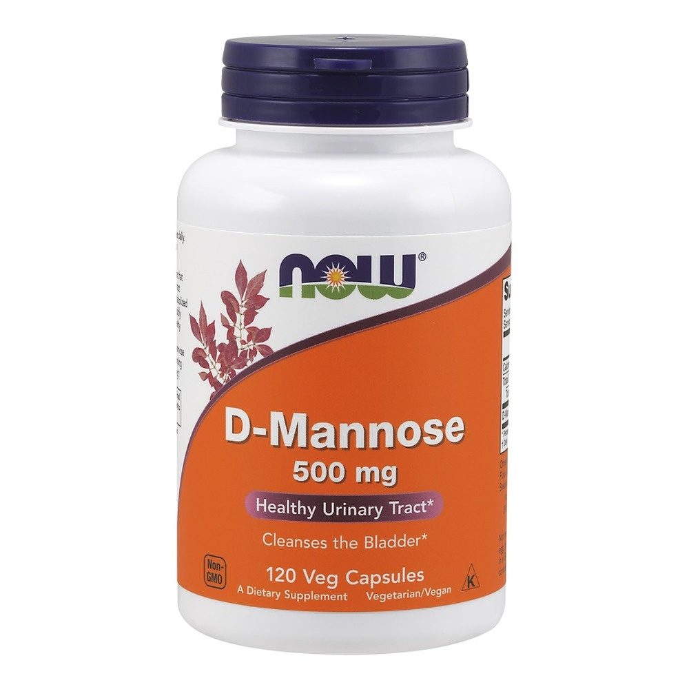 D-Mannose, 500mg - 120 vcaps