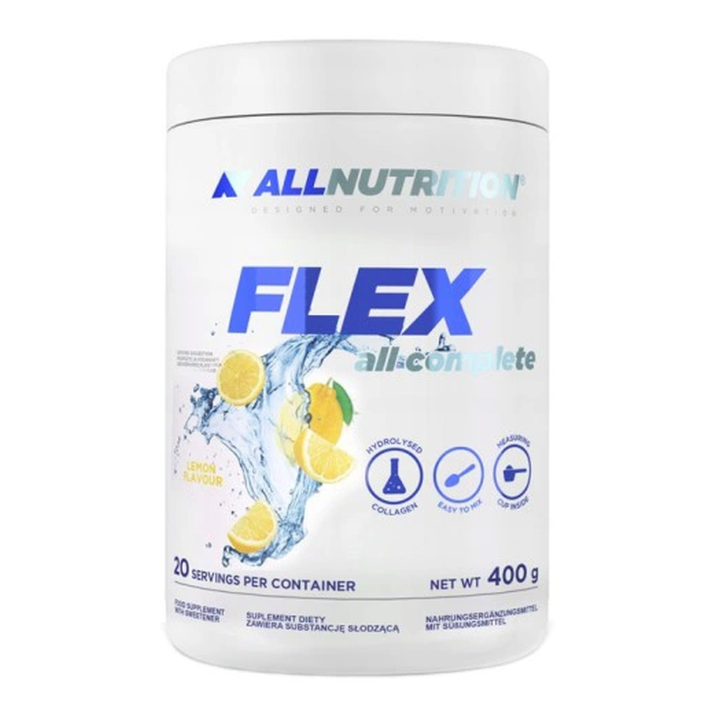 Allnutrition Flex All Complete Kolagen Hydrolizowany w Proszku Cytryna 400g