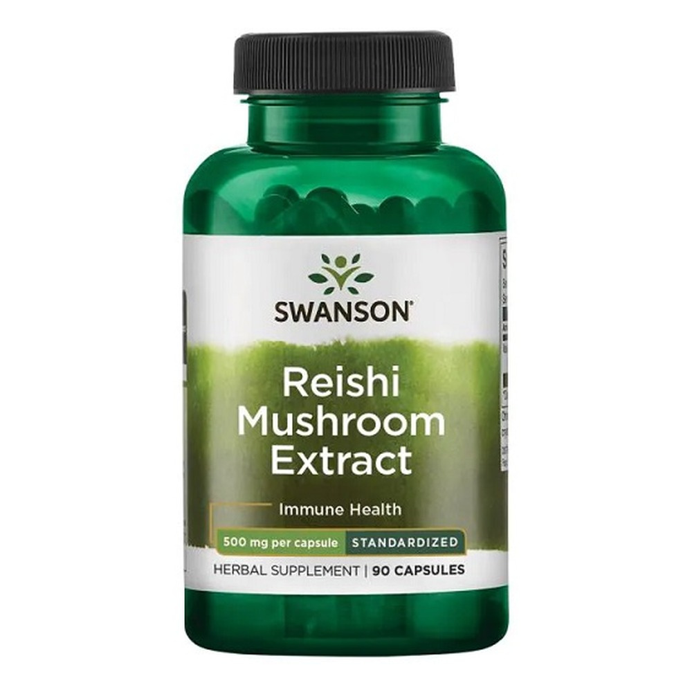 Swanson Reishi 500mg na Odporność i Witalność 90 Kapsułek