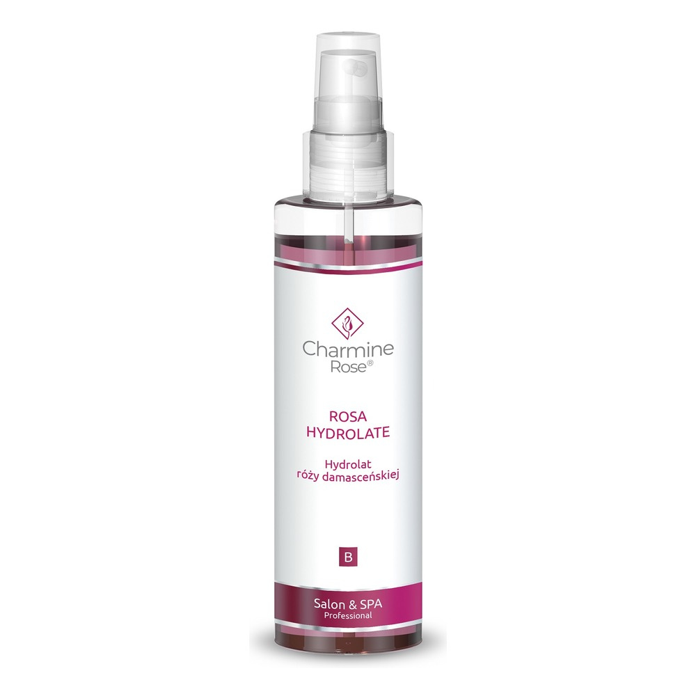 Charmine Rose Rosa Hydrolate Nawilżający Hydrolat Różany do Twarzy i Włosów 200ml