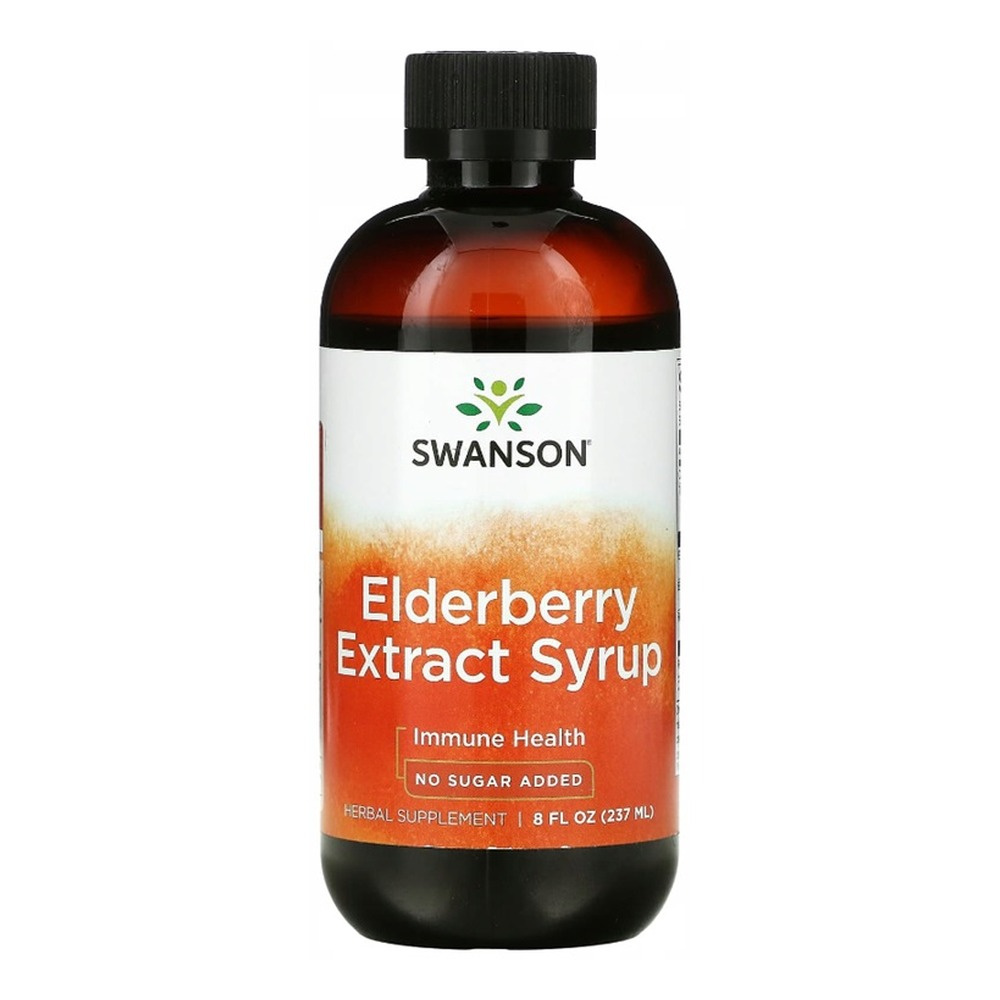 Swanson Syrop z Ekstraktu z Czarnego Bzu na Odporność 237ml
