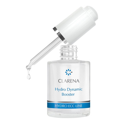 Clarena Hydro ECC Line Dynamic Lekki Booster Intensywnego Nawilżenia dla każdego Rodzaju Skóry 30ml