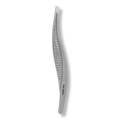 Staleks Classic 12 Type 3 Eyebrow Tweezers Wide Beveled Tip 