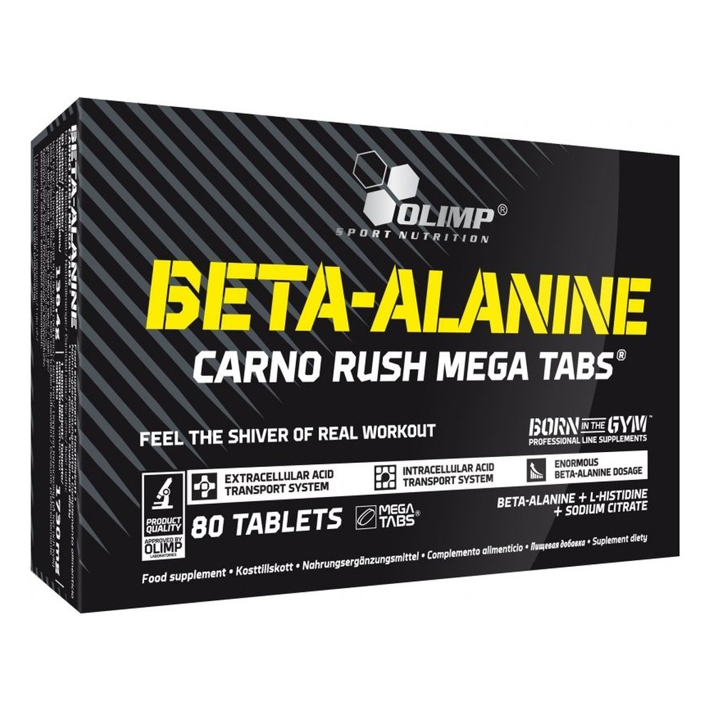 Beta Alanine - Carno Rush Mega Tabs - 80 tabs