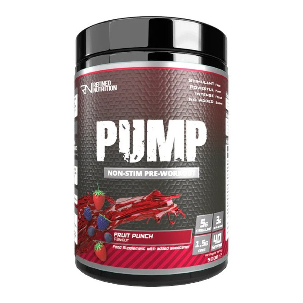 Pump Non-Stim, Fruit Punch - 500g