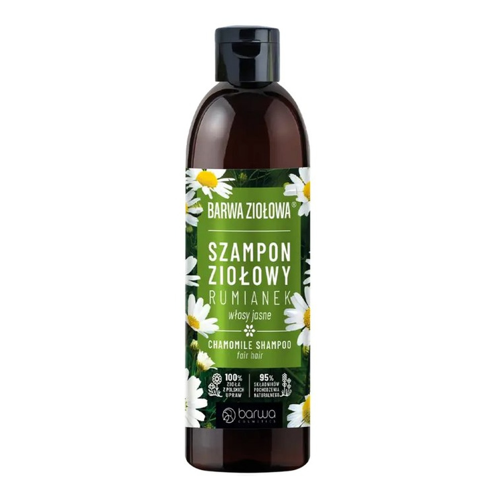 Barwa Ziołowa Wzmacniający Szampon Rumiankowy do Włosów Jasnych 250ml