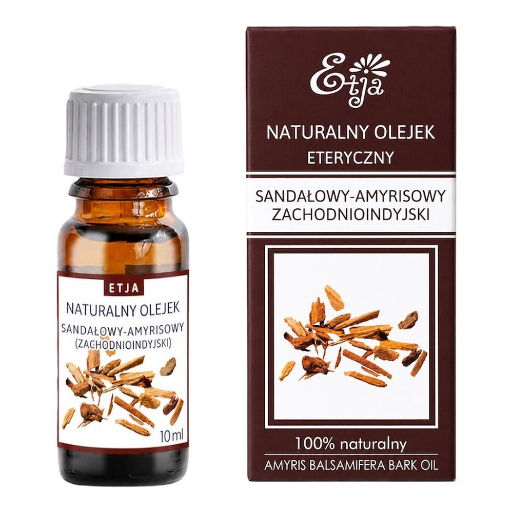 Etja Naturalny Olejek Eteryczny Sandałowy 10ml