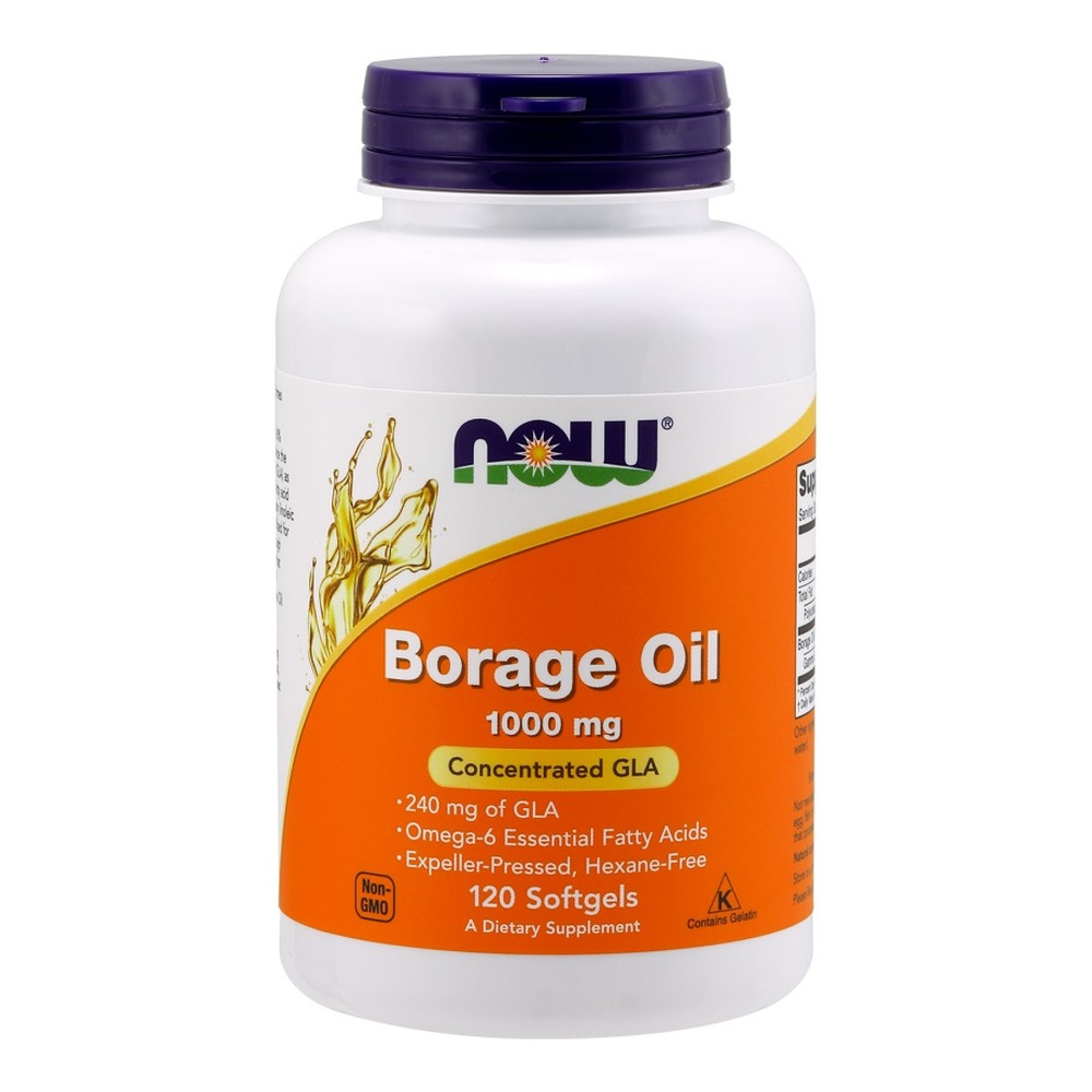 Borage Oil, 1000mg - 120 softgels