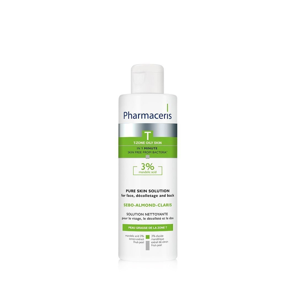 Pharmaceris T Sebo-Almond Płyn Oczyszczający Skórę Trądzikową i Mieszaną 190ml