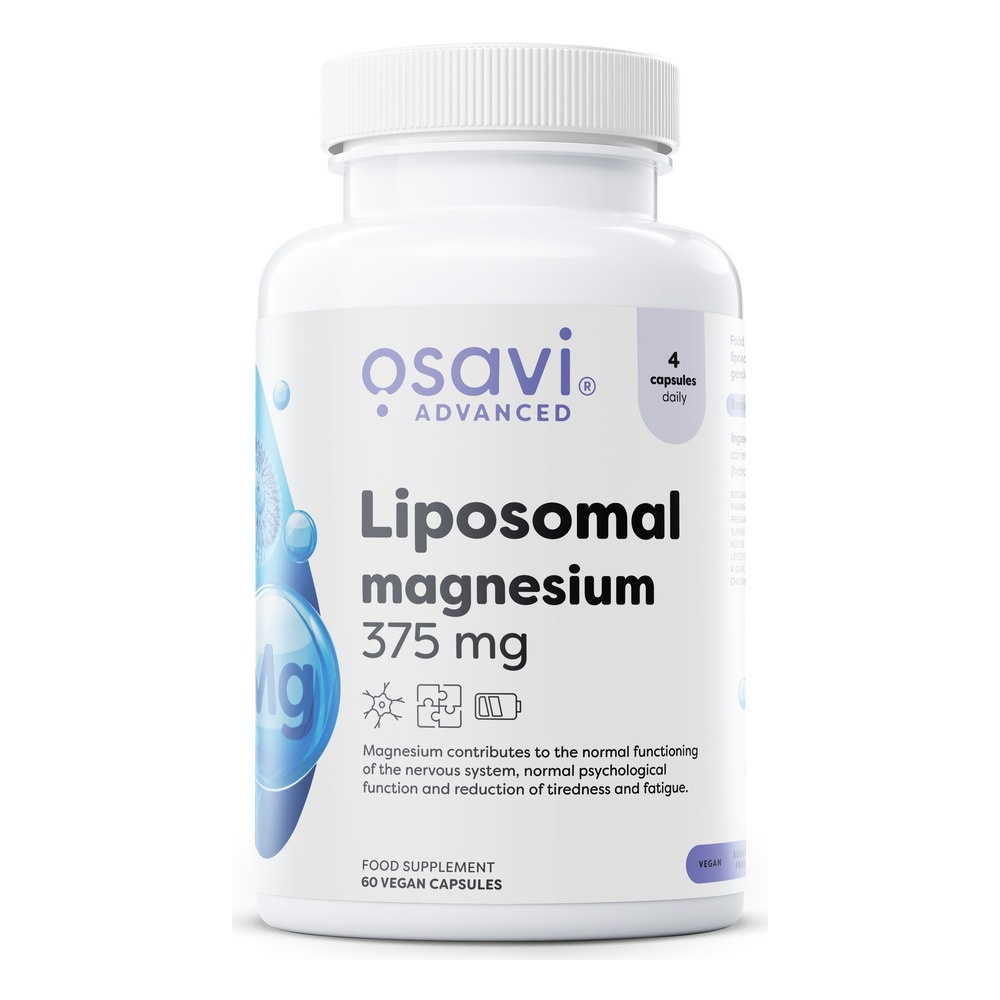 Osavi Liposomal Magnesium, 375 mg - 60 vegan caps