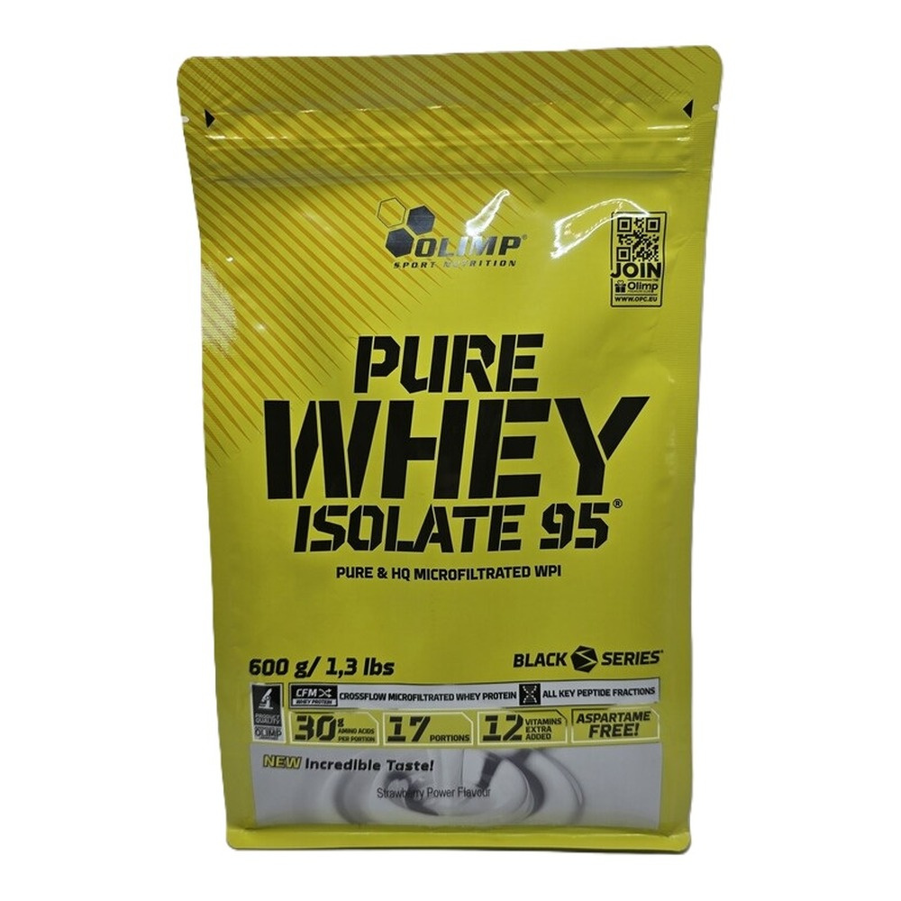 Olimp Nutrition Pure Whey Isolate 95, Strawberry Power (EAN 5901330087387) - 600g